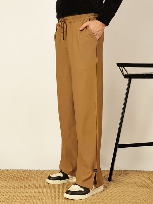 Thomas Scott Men Smart Loose Fit Parallel Trousers