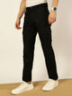 Dark Olive Smart Straight Fit Easy Wash Cotton Cargo Trouser For Men