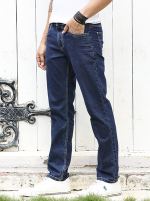 Thomas Scott Men Smart Clean Look Mid-Rise Stretchable Jeans