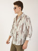 Pista Premium Slim Fit Opaque Printed Casual Shirt For Men