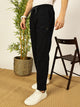 Navy Regular Fit Joggers For Men