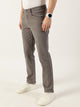 Thomas Scott Men Dark Grey Smart Easy Wash Chinos Trousers