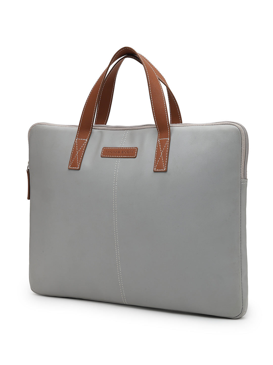 Thomas Scott Men Textured PU Laptop Sleeve