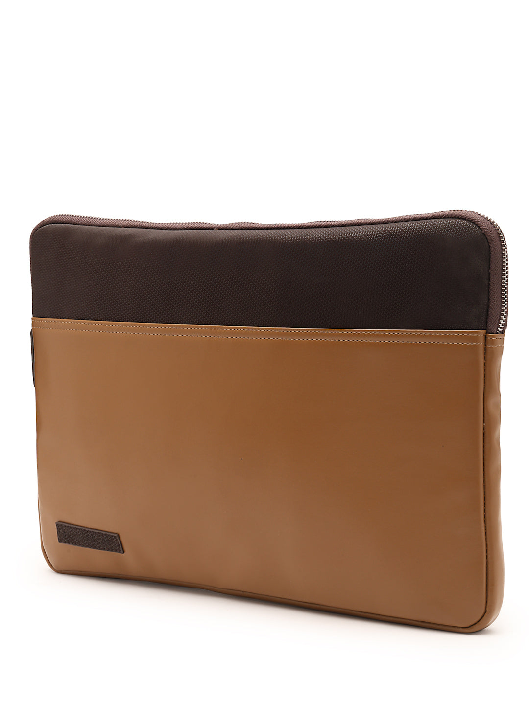 Thomas Scott Men Colourblocked PU Laptop Sleeve