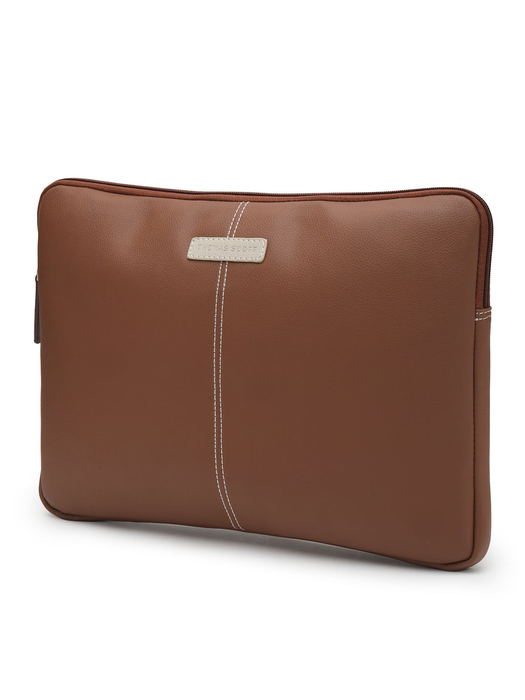 Thomas Scott Men Textured PU Laptop Sleeve