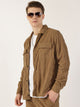 Khakhi Premium Opaque Casual Shirt For Men