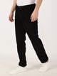 Thomas Scott Men Grey Striped Smart Cargos Trousers
