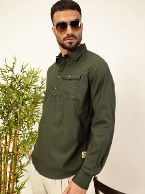 Thomas Scott Men Premium Opaque Casual Shirt