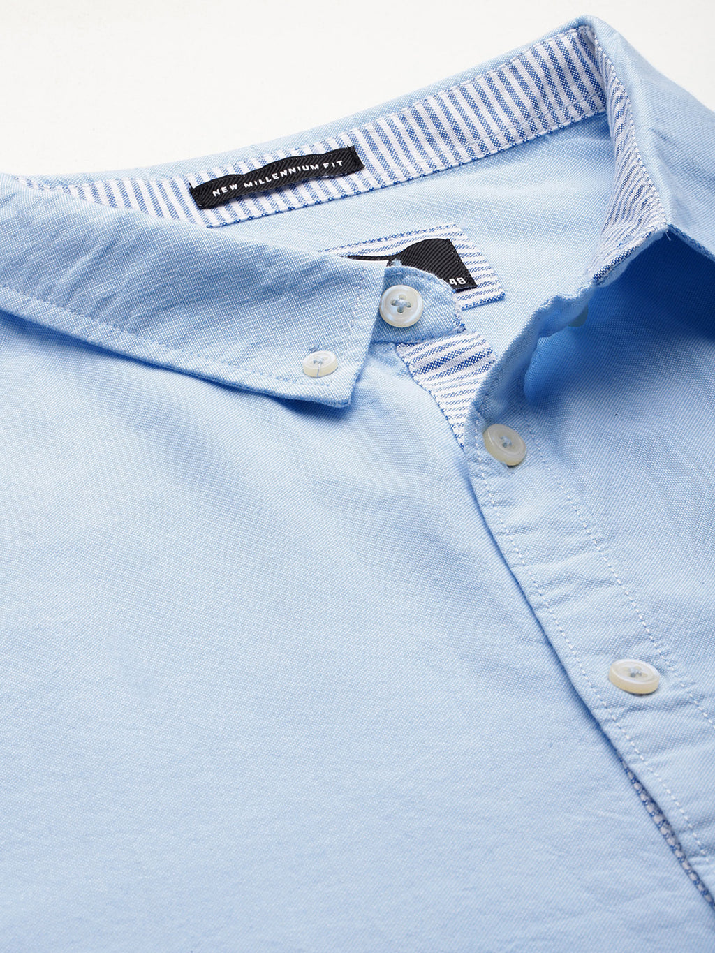 Thomas Scott Men Plus Size Relaxed Pure Cotton Casual Shirt