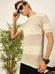 Thomas Scott Men Knit Striped Round Neck T-shirt