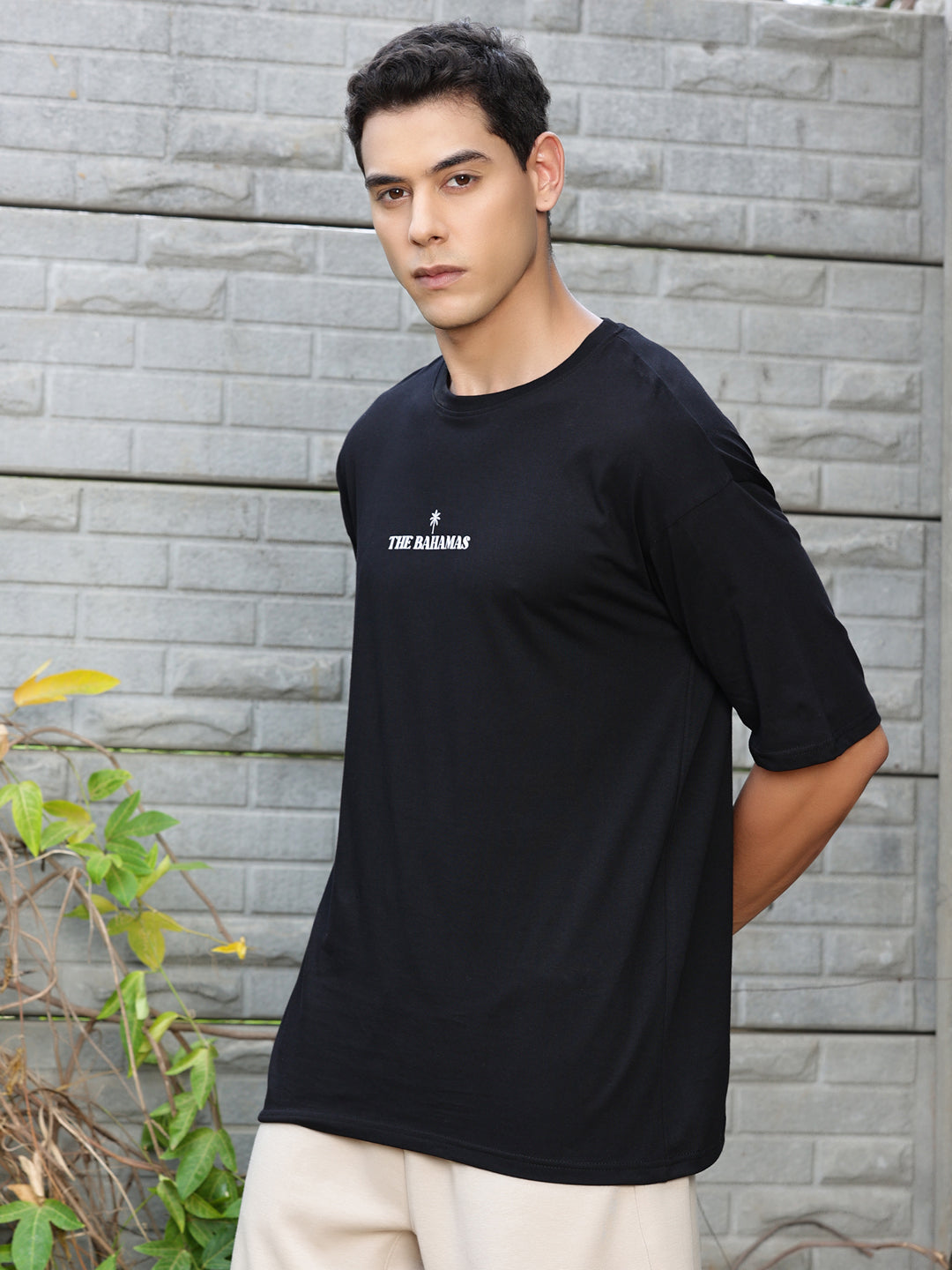 Thomas Scott Men Typography Printed Cotton T-Shirt