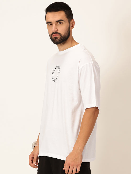 Thomas Scott Men Round Neck Typography Printed Bio Finish Cotton T-shirt