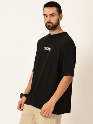 Thomas Scott Men Round Neck Typography Bio Finish Cotton T-shirt