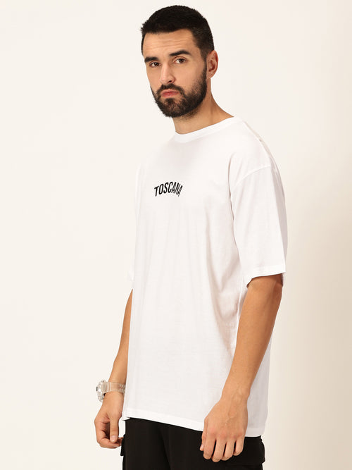 Thomas Scott Men Round Neck Typography Printed Bio Finish T-shirt