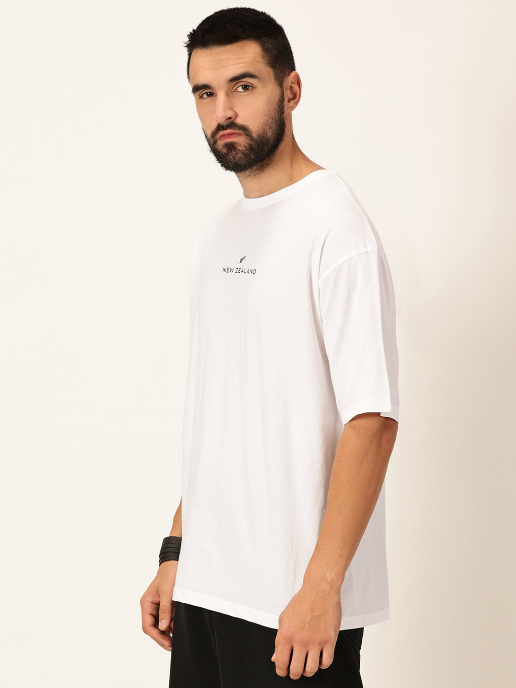 Thomas Scott Men Round Neck Typography Printed Bio Finish Cotton T-shirt