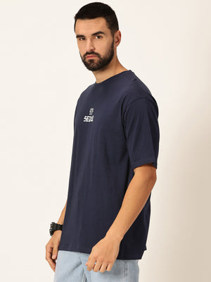 Thomas Scott Men Round Neck Typography Bio Finish T-shirt