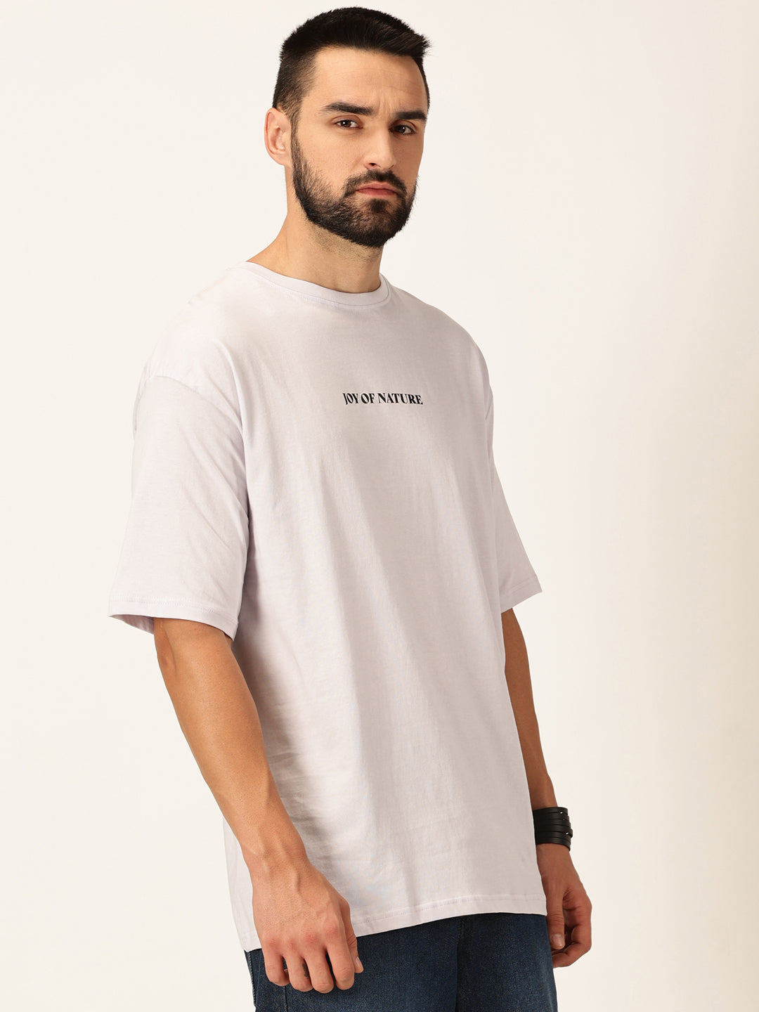 Thomas Scott Men Oversized Graphic Printed Cotton Bio Finish T-shirt