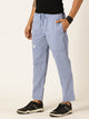 Thomas Scott Men Relaxed Loose Fit Mid-Rise Pure Cotton Easy Wash Trousers