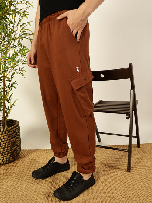 Thomas Scott Men Relaxed-Fit Cargo Joggers