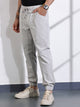 Thomas Scott Men Grey Classic Slim Fit Joggers Trouser