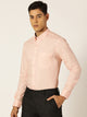 Thomas Scott Men MediumPink Slim Fit Solid Cotton Formal Shirt