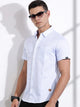 Thomas Scott Men LightBlue Slim Fit Ethnic Motifs Printed Casual Shirt