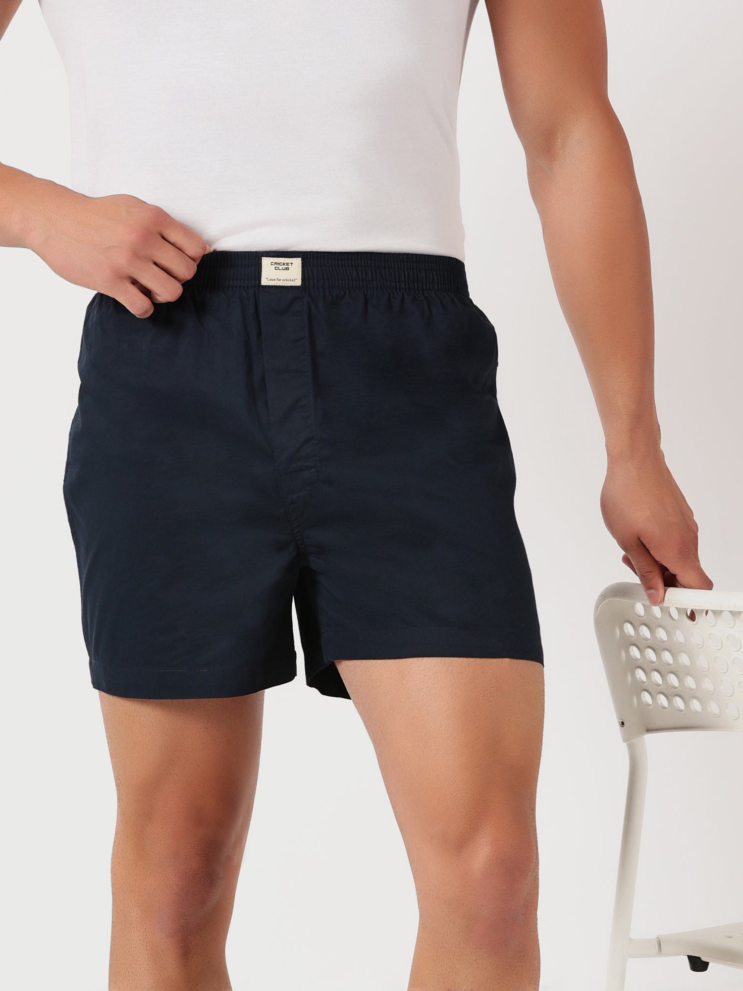 Thomas Scott Men Multicolor Cricket Club Regular Fit 100% Cotton Woven?Boxer Shorts (Pack of 3)