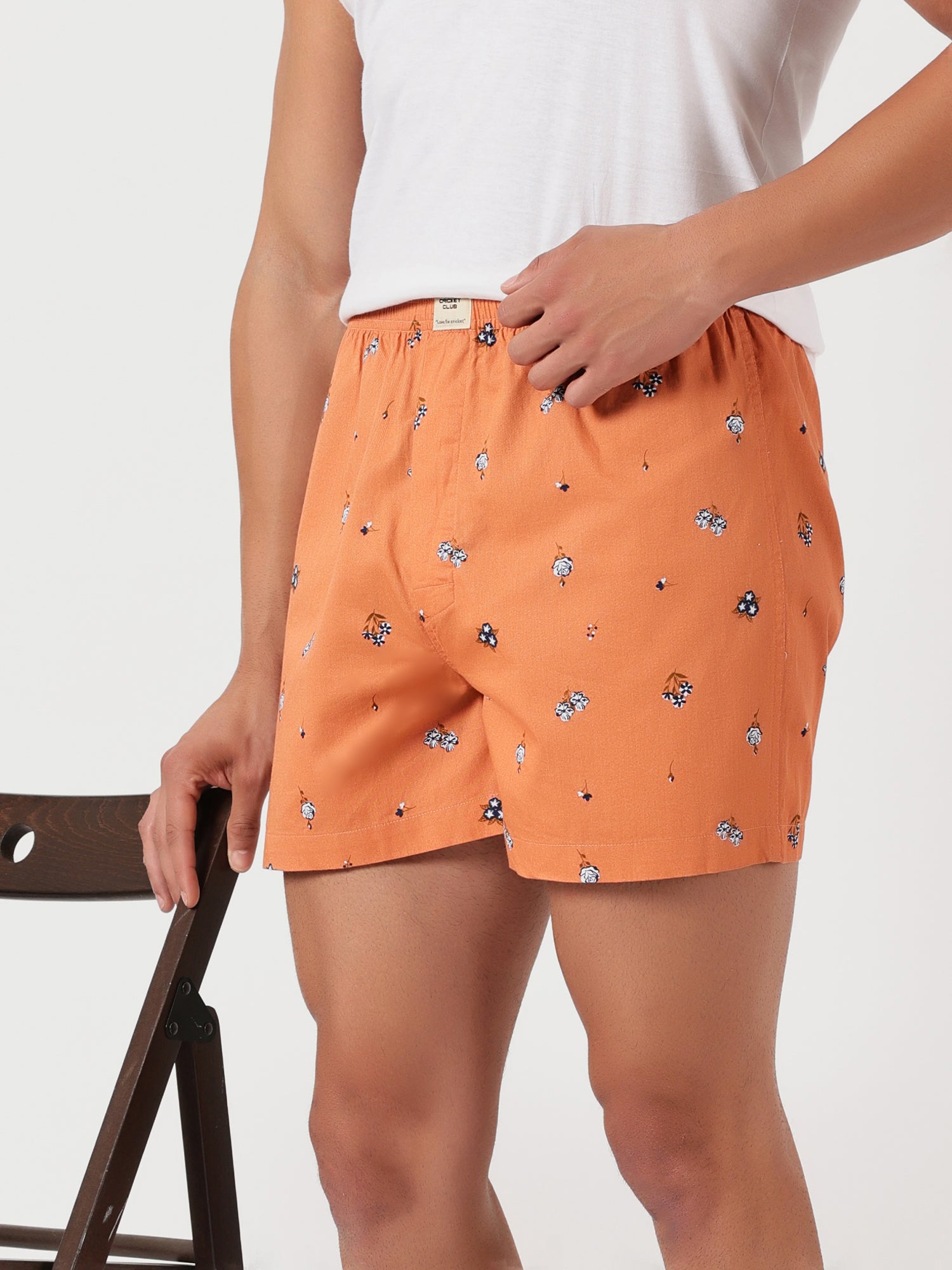 Thomas Scott Men Multicolor Cricket Club Regular Fit 100% Cotton Woven?Boxer Shorts (Pack of 3)