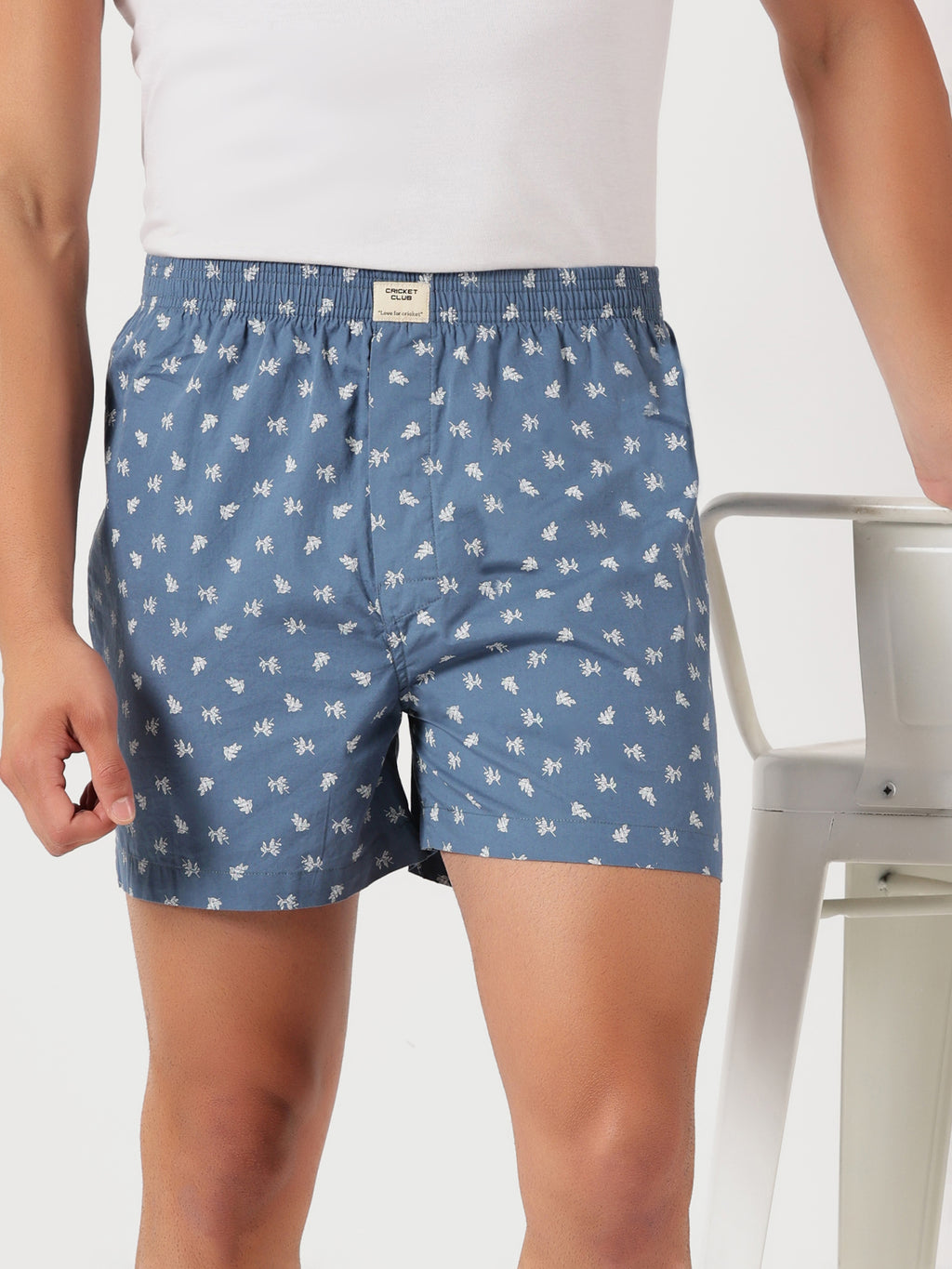 Thomas Scott Men Multicolor Cricket Club Regular Fit 100% Cotton Woven?Boxer Shorts (Pack of 3)