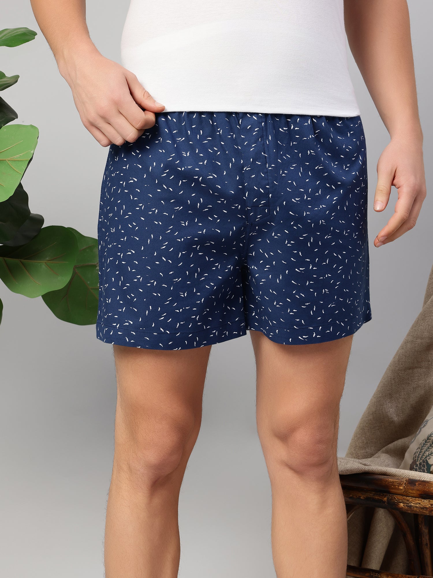 Thomas Scott Men Multicolor Cricket Club Collection Regular Fit 100% Cotton Woven Boxer Shorts (Pack of 3)