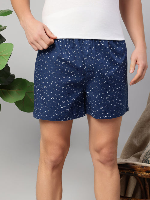 Thomas Scott Men Multicolor Cricket Club Collection Regular Fit 100% Cotton Woven Boxer Shorts (Pack of 3)