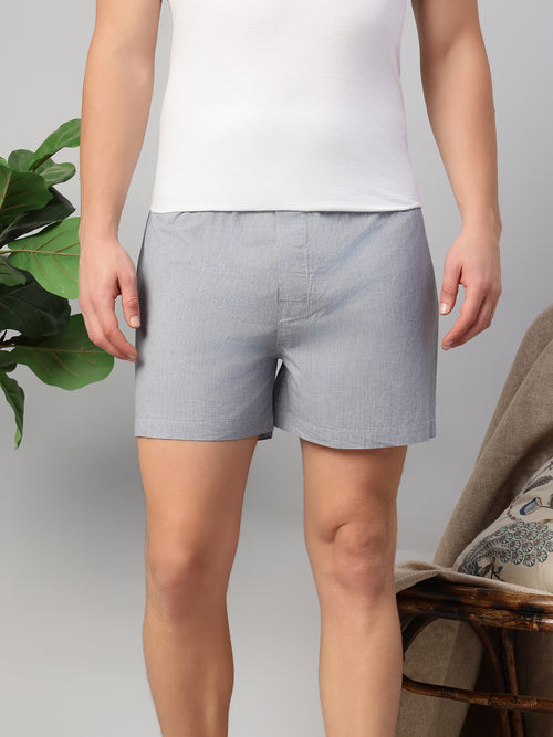 Thomas Scott Men Multicolor Cricket Club Collection Regular Fit 100% Cotton Woven Boxer Shorts (Pack of 3)