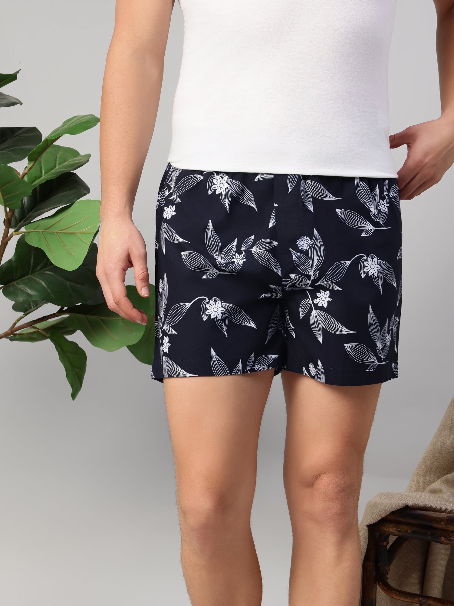Thomas Scott Men Multicolor Cricket Club Collection Regular Fit 100% Cotton Woven Boxer Shorts (Pack of 3)