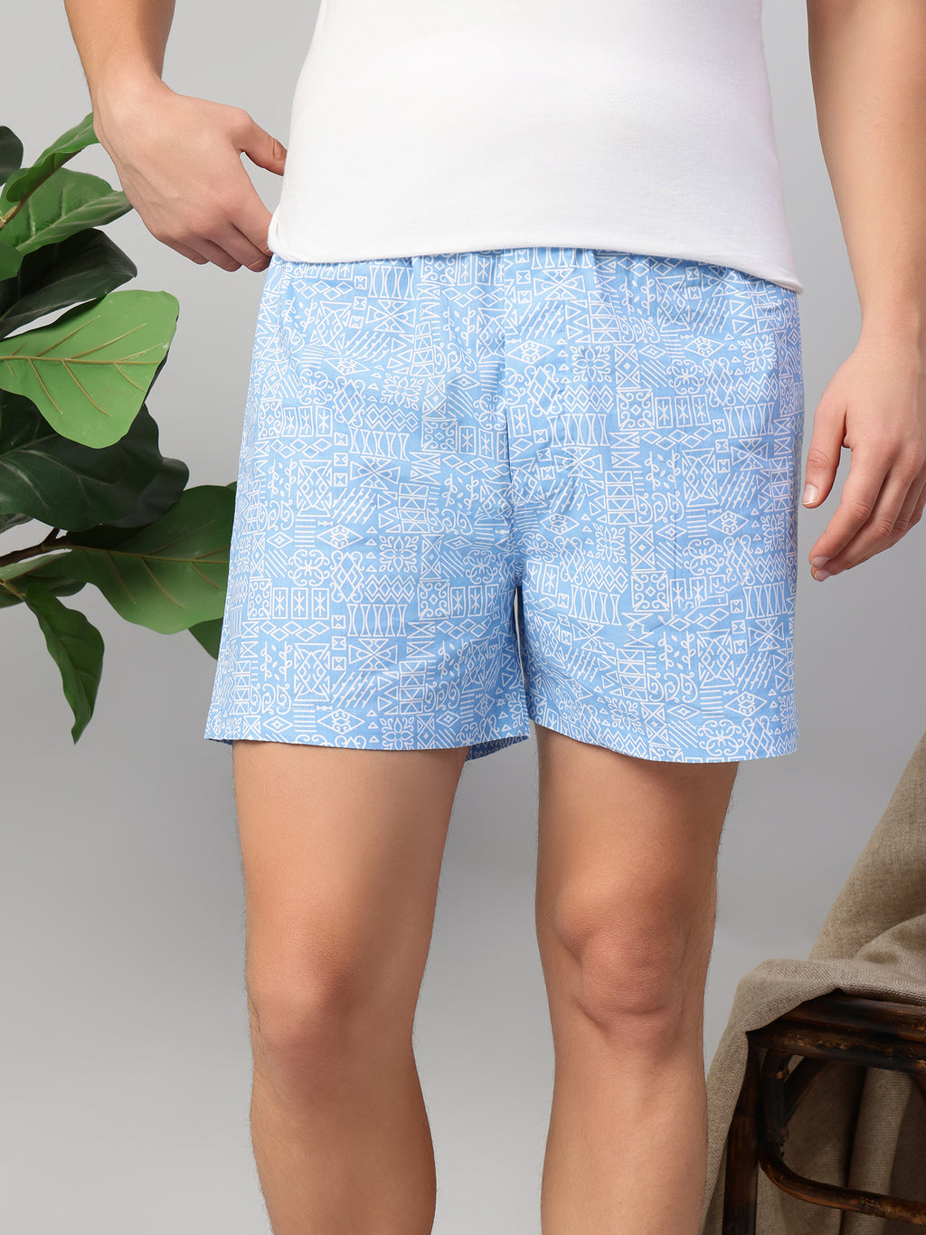 Thomas Scott Men Multicolor Cricket Club Collection Regular Fit 100% Cotton Woven Boxer Shorts (Pack of 3)