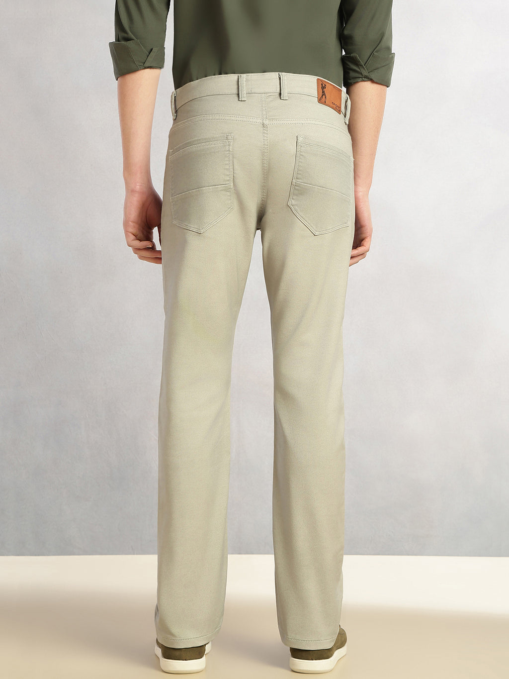 Thomas Scott Men Pista Cricket Club Collection Mid-Rise Straight Fit No Fade Stretchable Jeans
