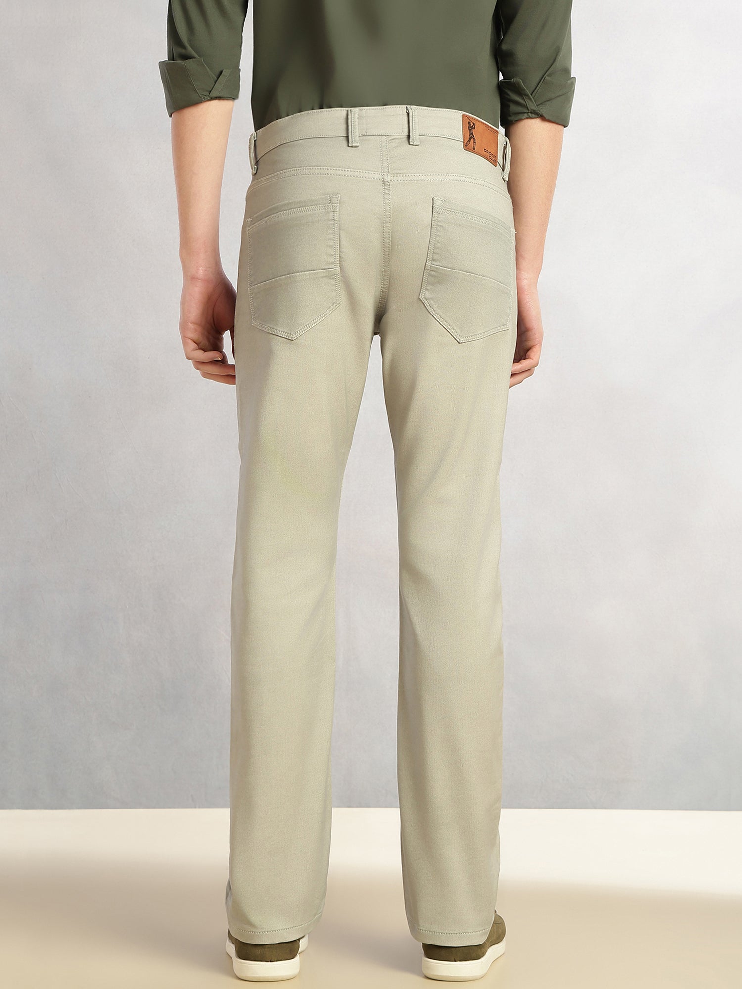 Thomas Scott Men Pista Cricket Club Collection Mid-Rise Straight Fit No Fade Stretchable Jeans