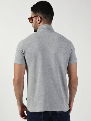 Thomas Scott Men High Neck Slim Fit T-shirt