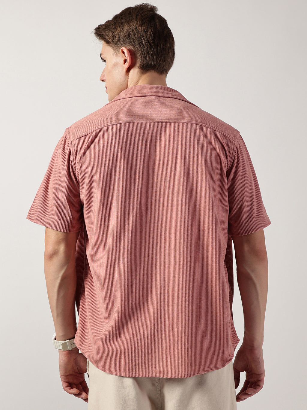 Thomas Scott Men Premium Opaque Striped Casual Shirt