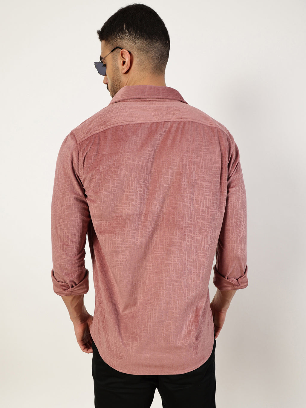 Thomas Scott Men Premium Slim Fit Opaque Casual Shirt