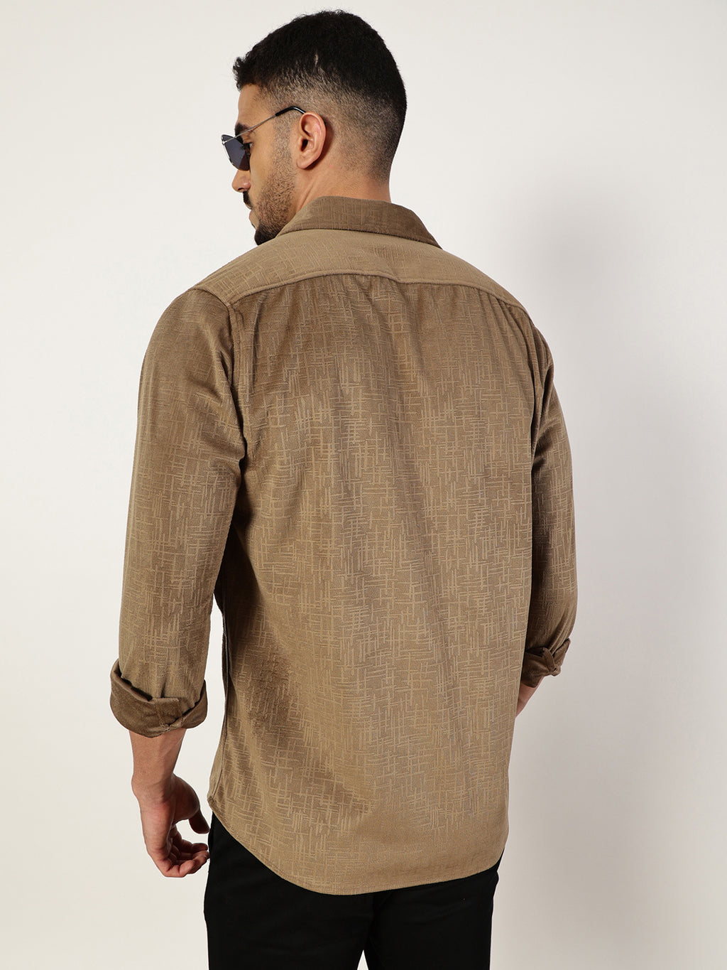Thomas Scott Men Premium Slim Fit Opaque Casual Shirt