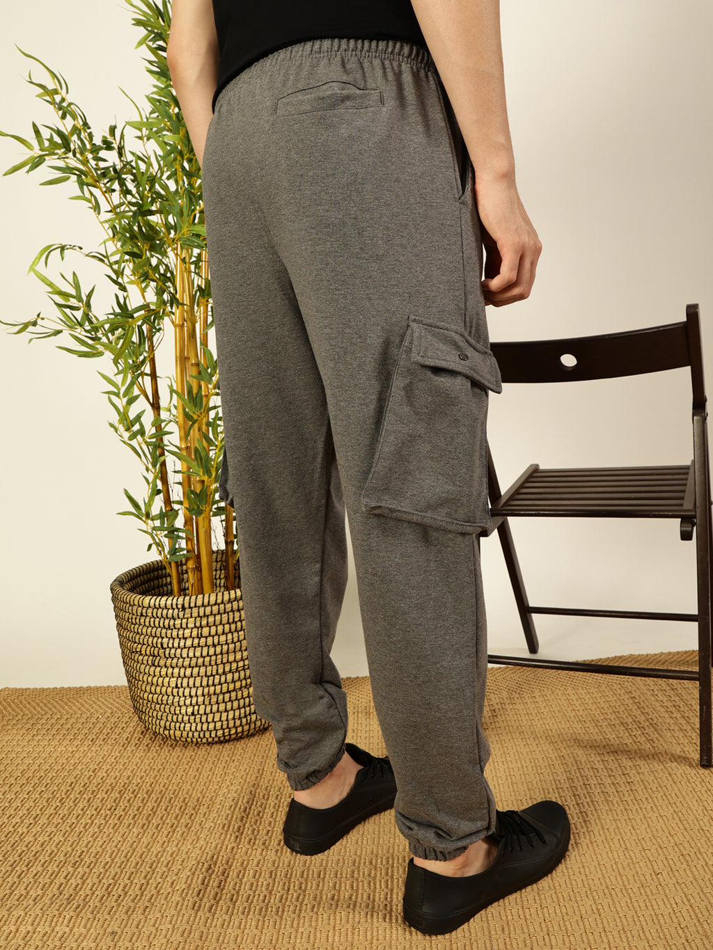 Thomas Scott Men Mid-Rise Relaxed-Fit Joggers