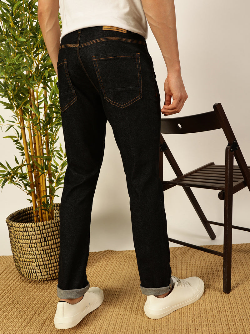 Thomas Scott Men Smart Slim Fit Mid-Rise Stretchable Jeans
