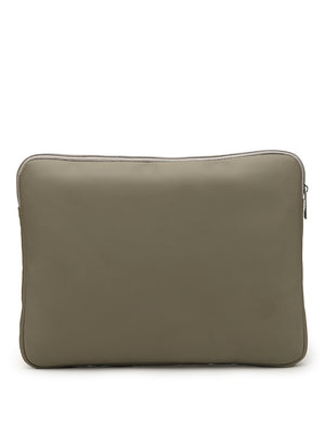 Thomas Scott Men Checked PU Laptop Sleeve Bag