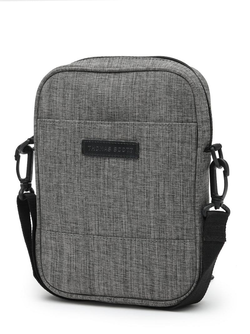 Thomas Scott Men Zippered Messenger Bag