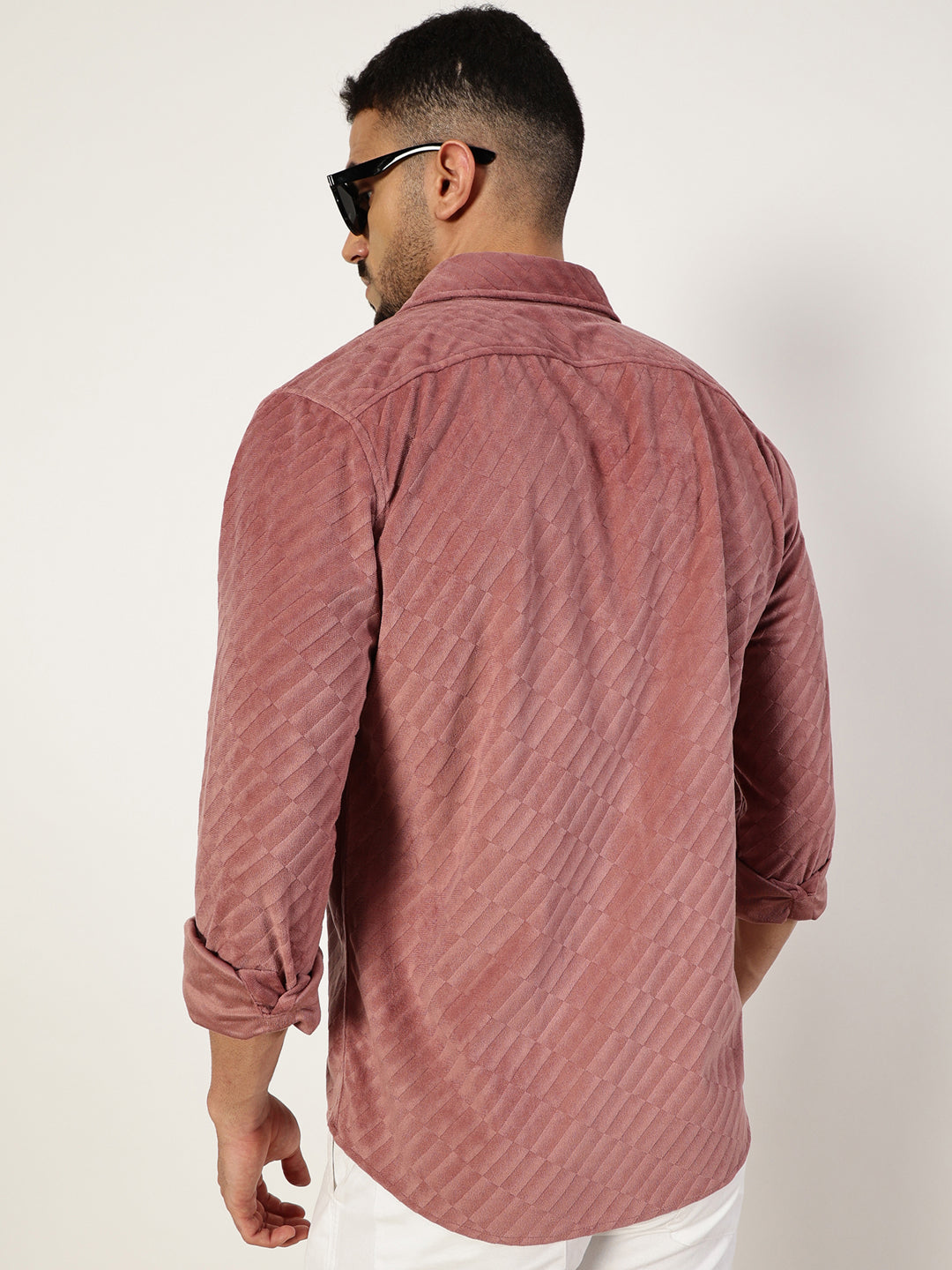 Thomas Scott Men Premium Slim Fit Opaque Casual Shirt