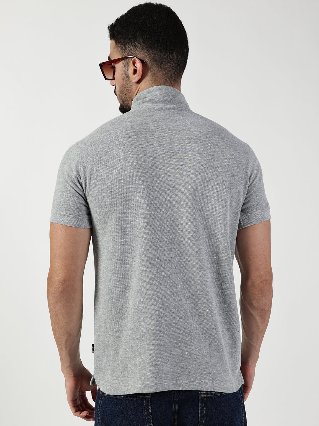 Thomas Scott Men High Neck Slim Fit T-shirt