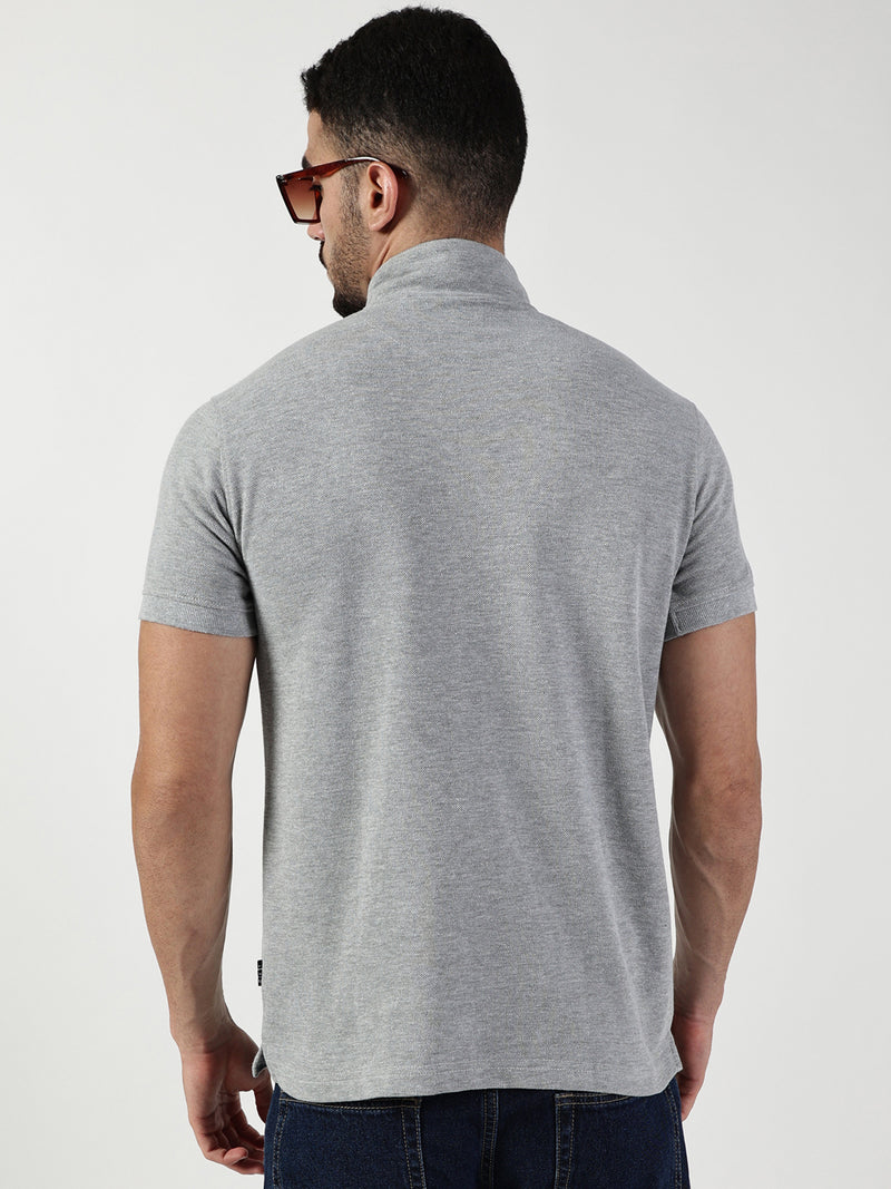Thomas Scott Men High Neck Slim Fit T-shirt