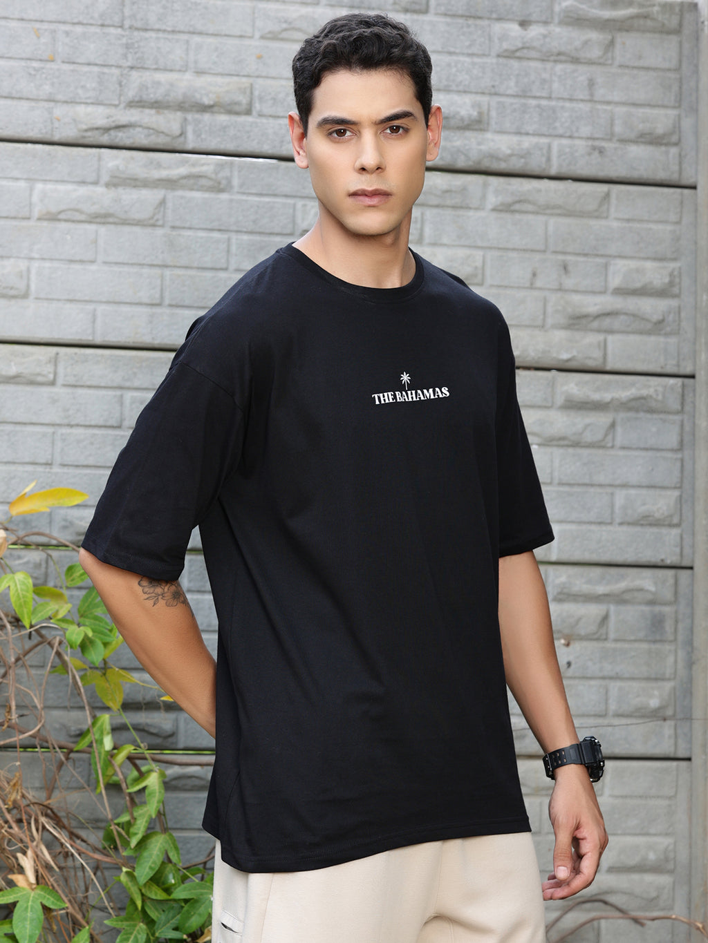 Thomas Scott Men Typography Printed Cotton T-Shirt