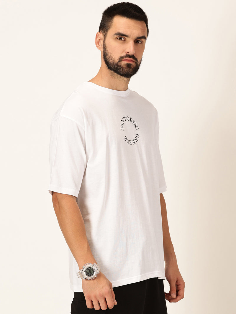 Thomas Scott Men Round Neck Typography Printed Bio Finish Cotton T-shirt