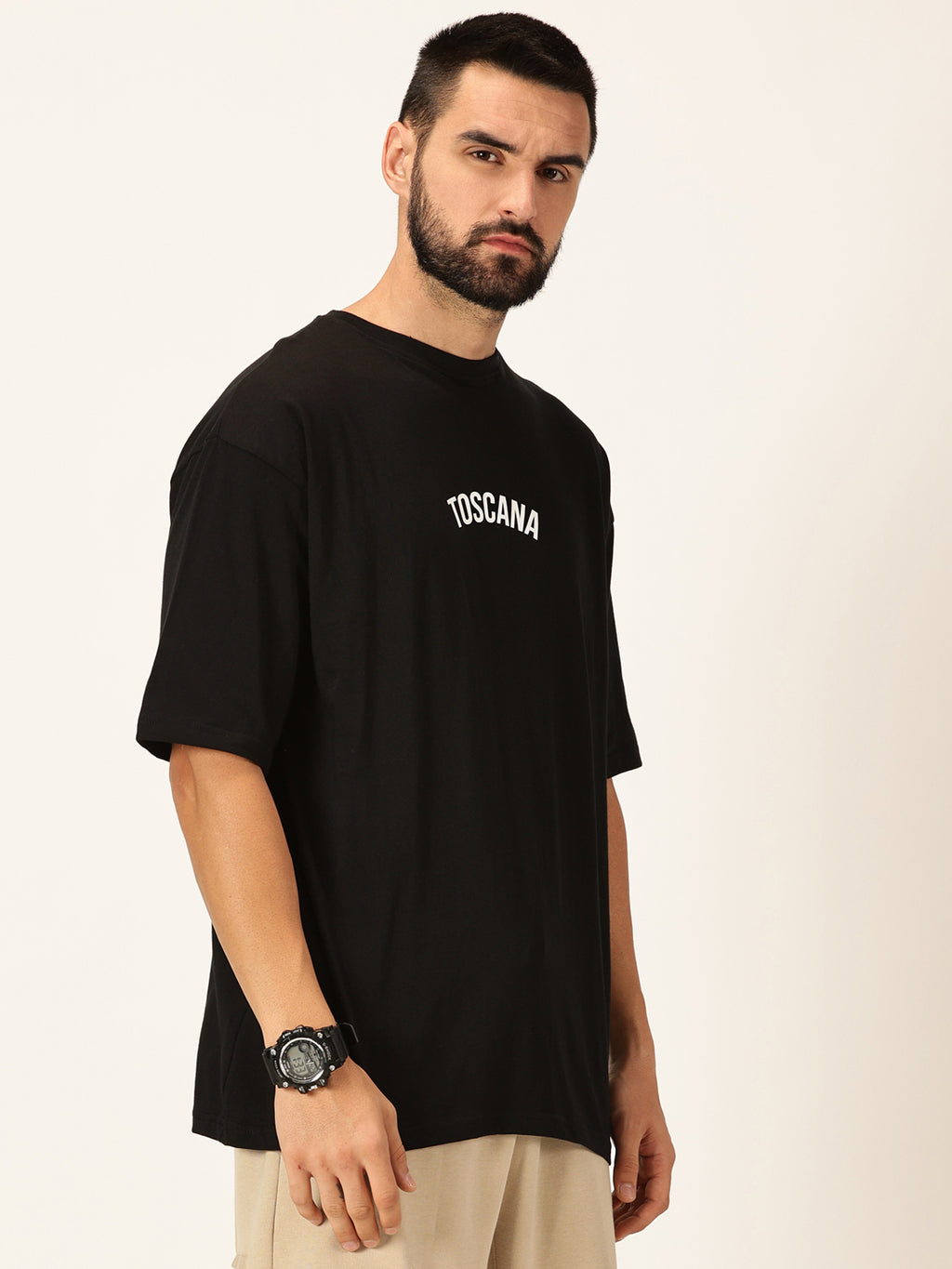Thomas Scott Men Round Neck Typography Bio Finish Cotton T-shirt